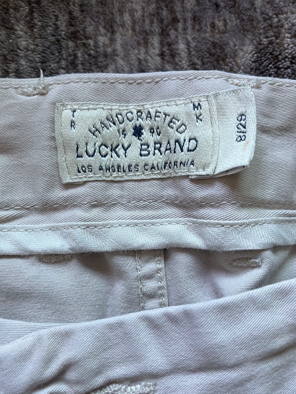 Lucky Brand white Jeans